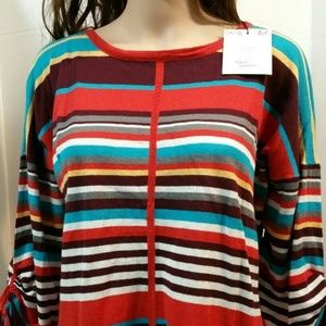 Cullen, Linen/Cotton Crop sweater size small. NWT
